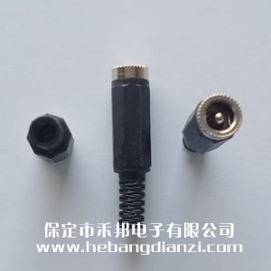 焊线DC单(dān)孔电源座 内径2.5