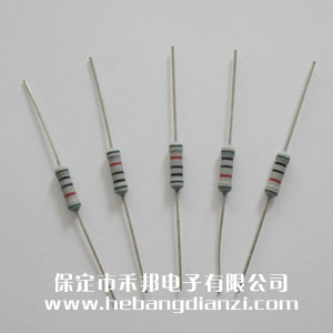 1W金属膜 0.5% 精密直插电阻